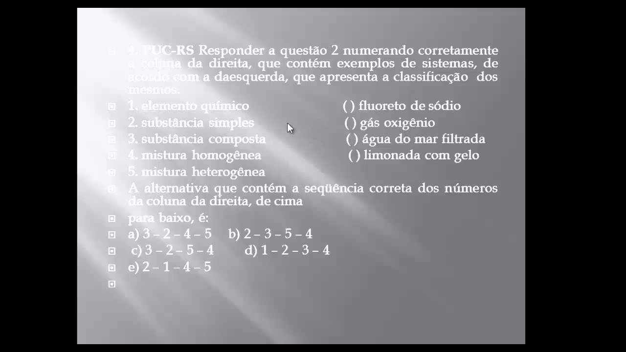 SUBSTÂCIAS PURAS E MISTURAS / PROCESSOS DE SEPARAÇÃO - Professor Vinícius Dias