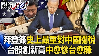 [ENG SUB]Will Biden's signature on tariffs against China push Taiwan stocks to new highs?