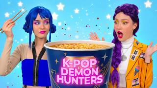 Zoey U0026 Rumi Glowup  Kpop Demon Hunters Makeover Challenge