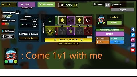 1v1 with random player on Surviv.io EP.2