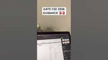 GATE CSE 2026 Guidance🚨 #gate2026 #iit #gateexam #jee #nit #gatecse #iitjam #iitbombay