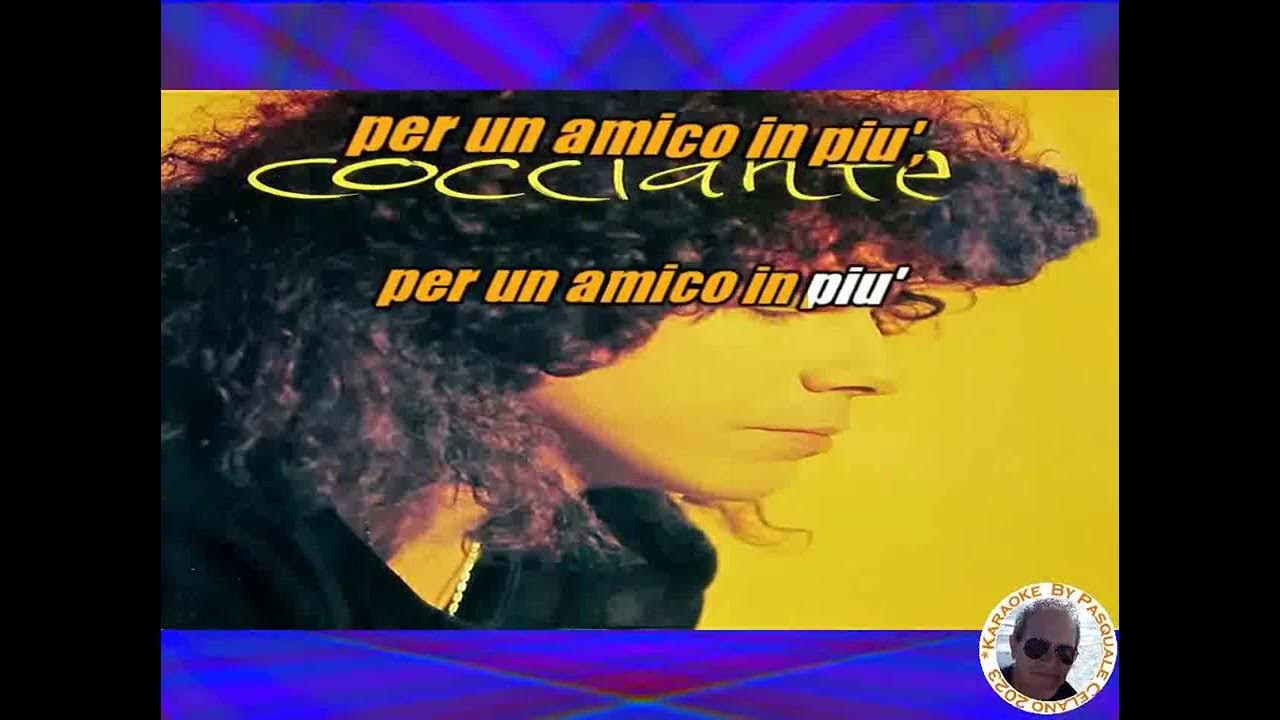 Per Un Amico In Piu Testo Riccardo Cocciante Per un amico in piu' KARAOKE FAIR USE - YouTube