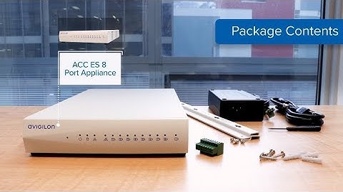 ACC Edge Solution 8-Port Appliance | Quick Start Guide
