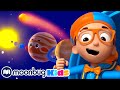 Blippi explora os planetas  maravilhas do blippi  desenhos animados em portugus  moonbug kids