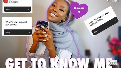 GET TO KNOW ME TAG | Q&A| FIRST VIDEO!!