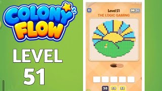 Colony Flow Level 51 Walkthrough Solution