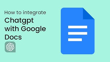 How To Integrate ChatGPT With Google Docs (SIMPLE!)