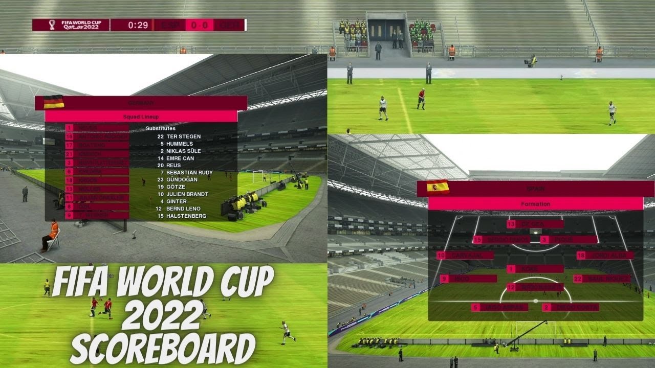 fifa world cup 2022 scoreboard