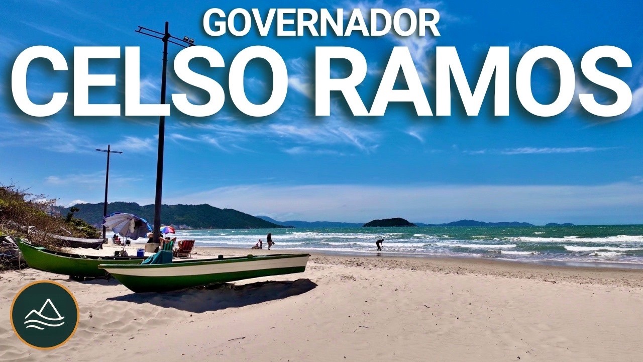 Praias LINDAS, PRESERVADAS e com QUALIDADE CERTIFICADA — tour por 8 PRAIAS de Governador Celso Ramos