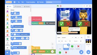 Quiz Show demo on Machine Learning for Kids screenshot 4