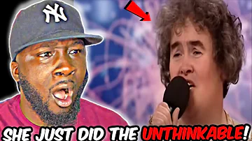 **HOLY HELL!! WHO IS SHE?! Susan Boyle - I Dreamed A Dream - Britain's Got Talent | REACTION