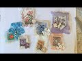 TUTORIAL - Fabric Vintage Postage Stamps - Inspired by Speckled Seahorse