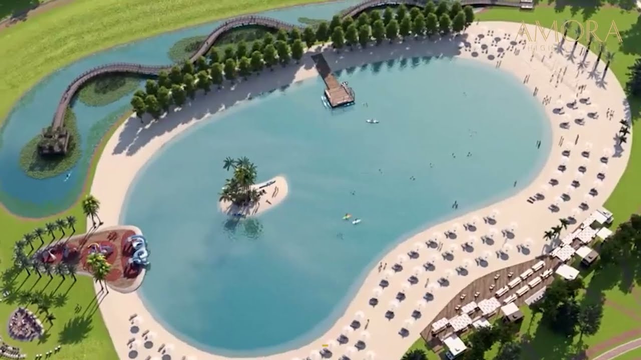 LAGOON & ARTIFICIAL BEACH,RESORT - AMORA HIGHLAND CITY