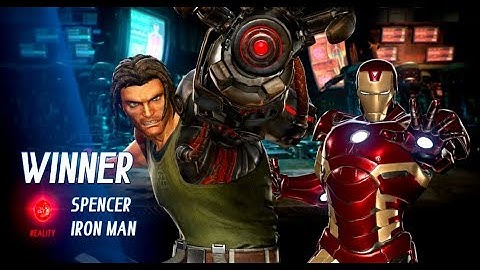 MVCI Arcade Battle with Spencer and Iron Man