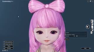 BLESS Online   FEMALE MASCU Character creation