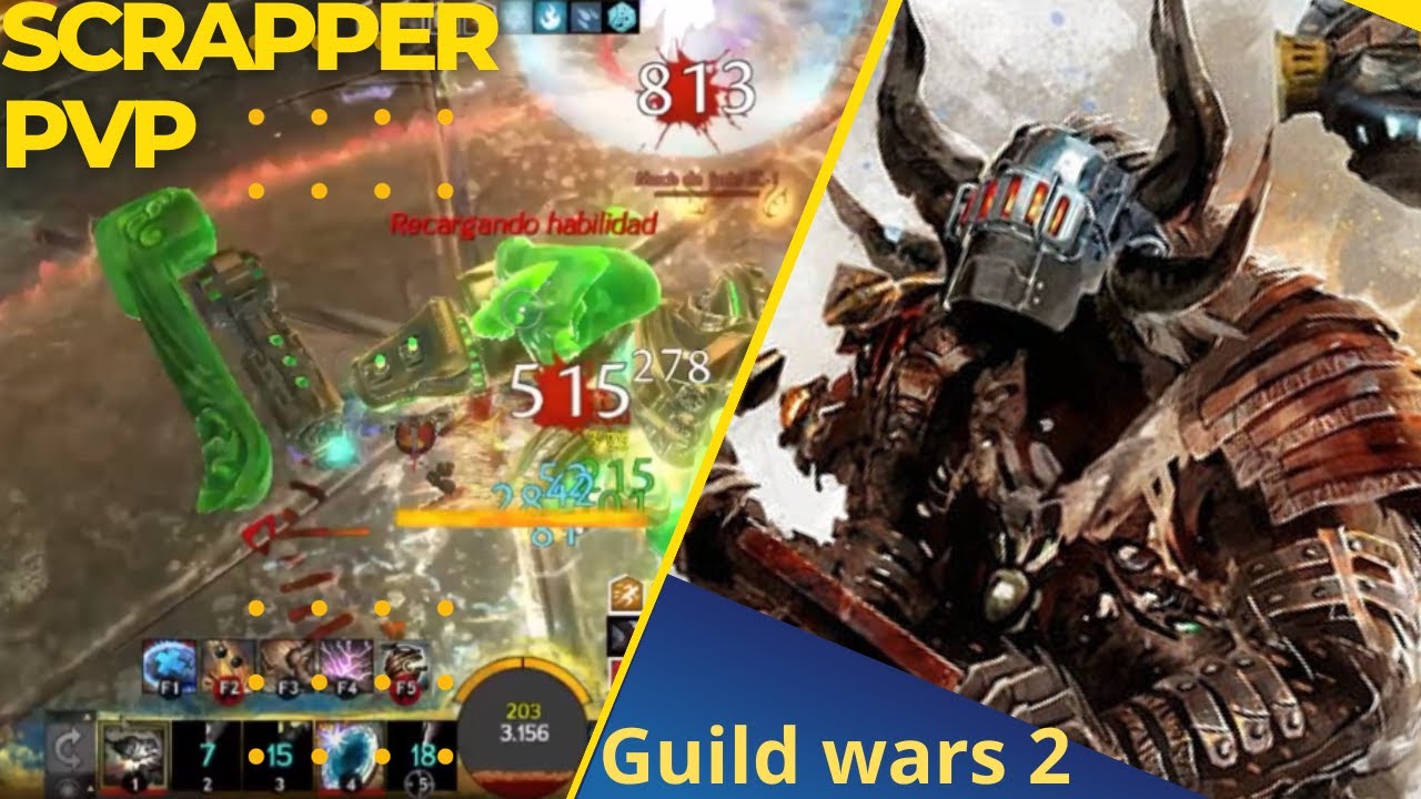 Guild Wars 2 | PVP Ranked con Scrapper - ¡De ingeniero a mago escapista profesional!