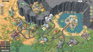 Train Valley 2 DLC (Workshop Gems. Amethyst) Level 14:The Temple's Needs screenshot 3
