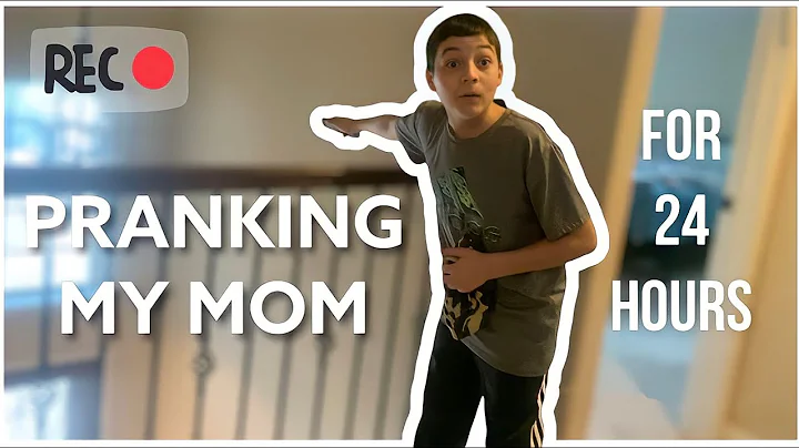 PRANKING MY MOM FOR 24 HOURS *she got mad* | Josep...