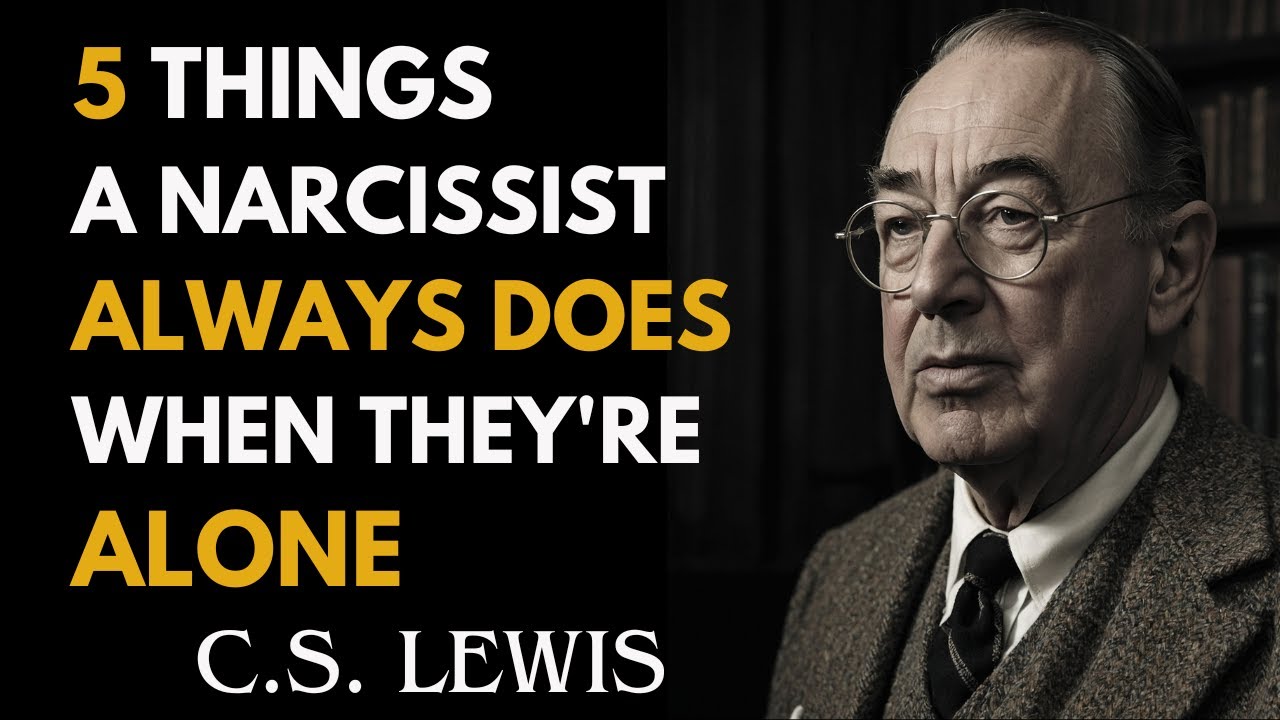 5 Things a Narcissist Always Does When They're Alone | C.S Lewis Sermons