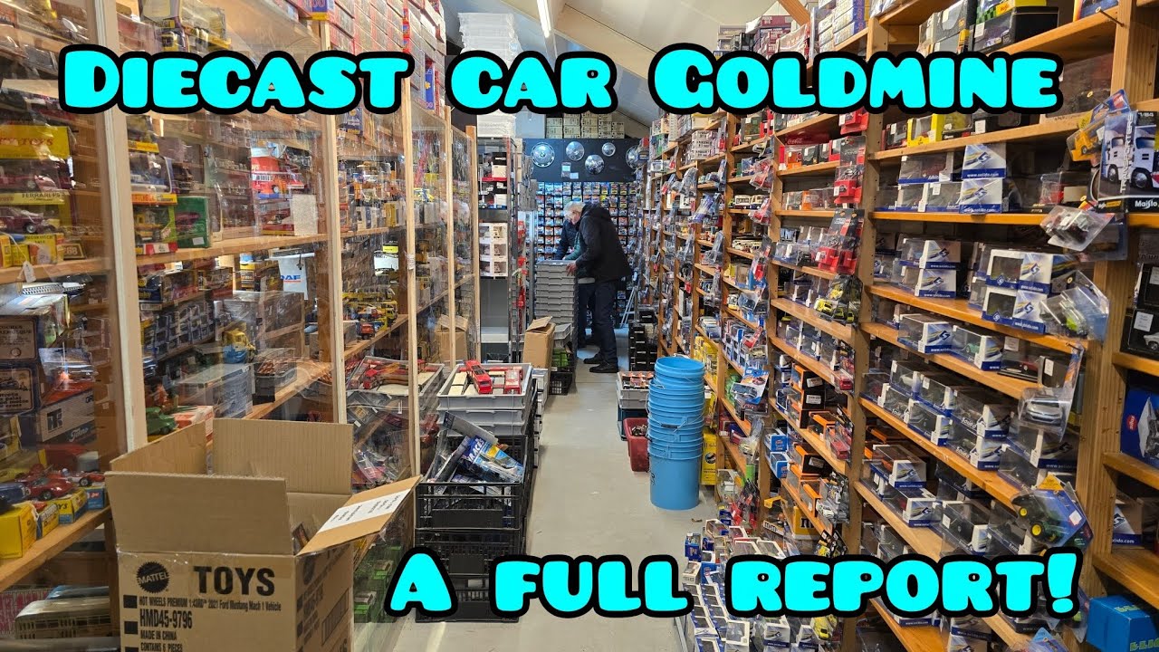 Давайте поищем редкие литые автомобили в этой золотой жиле литья под давлением, Miniatuurautowink...