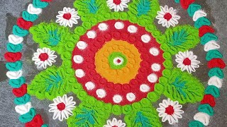 Easy Sanskar Bharti Rangoli Design - Sanskar Bharti Rangoli by Indira Manekar 2020 (NEW!)