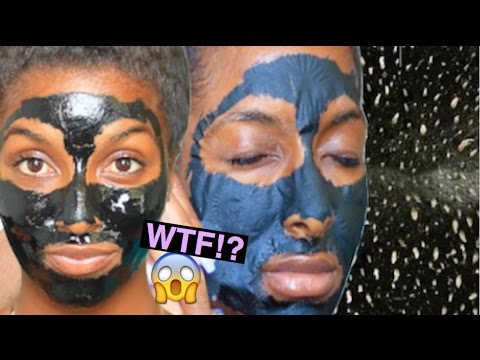 Peel off mask hair removal