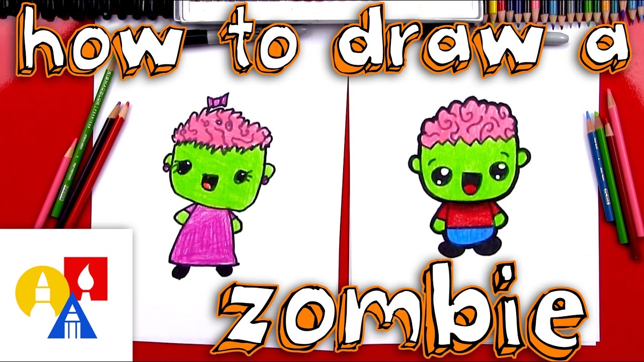Zombie Drawing - How To Draw A Zombie Step By Step