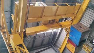 Double Girder EOT Crane Load Testing by M&S Crane