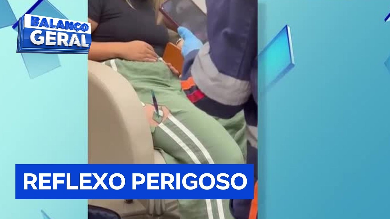 Esteticista sofre acidente após pinça cravar na perna durante atendimento e caso viraliza nas redes