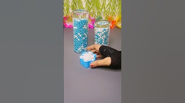 Oddly Satisfying multicolor beautiful beads reverse mode..#shorts #asmr #beads