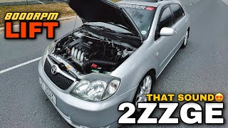 Toyota Runx 2ZZGE RSI -Bursting into lift !!! **I went too far**