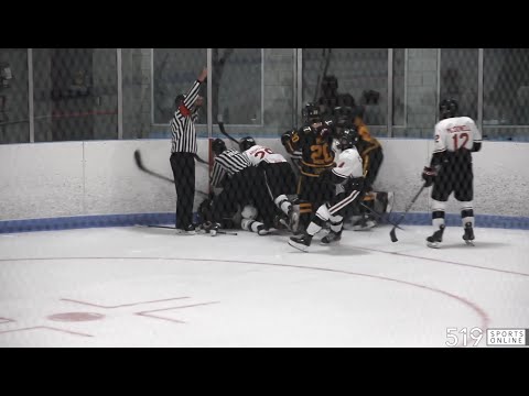 PJHL Paris Titans Vs Tavistock Braves