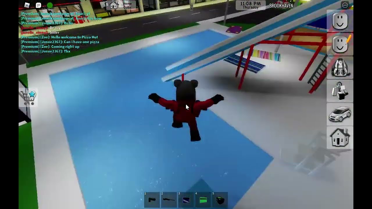 (brookhaven tutorial) how to fling really far and far YouTube