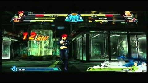 MvC3 - EKS (Jill, Ryu, C. Viper) vs. Dave (Arthur, Morrigan, Trish)