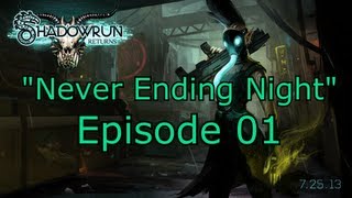 Let's Play Shadowrun Returns - "Never Ending Night" Episode 01