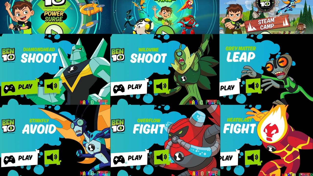 all ben 10 reboot