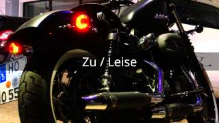 Harley Davidson 1200 Sportster Nightster Auspuff von Penzl Bikes exhaust