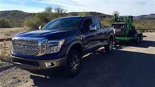 2016 Nissan Titan XD Towing and Trailering Review