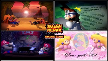 Smash Remix 2.0 - All New Ending/Congratulations Images (Classic Mode)