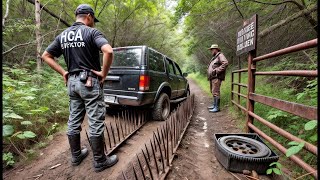 “HOA Inspector Took His SUV Up Our Hunting Path, So I Planted Spikes on the Road