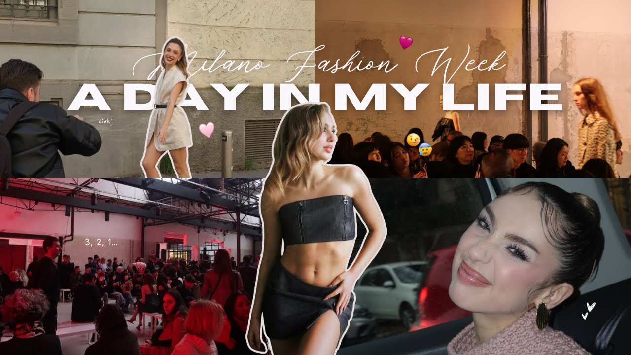 I dietro le quinte della Milano Fashion Week🫠🎀