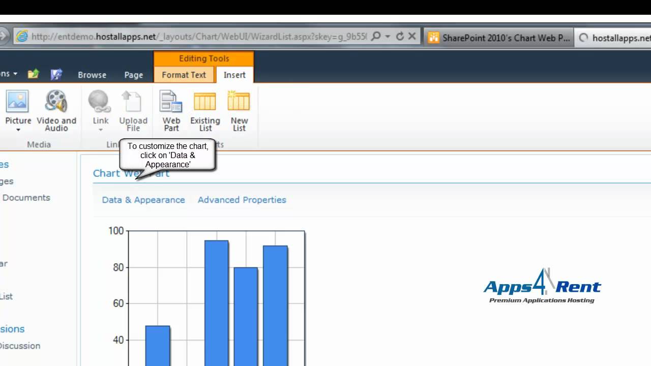 Chart Web Part Sharepoint 2013