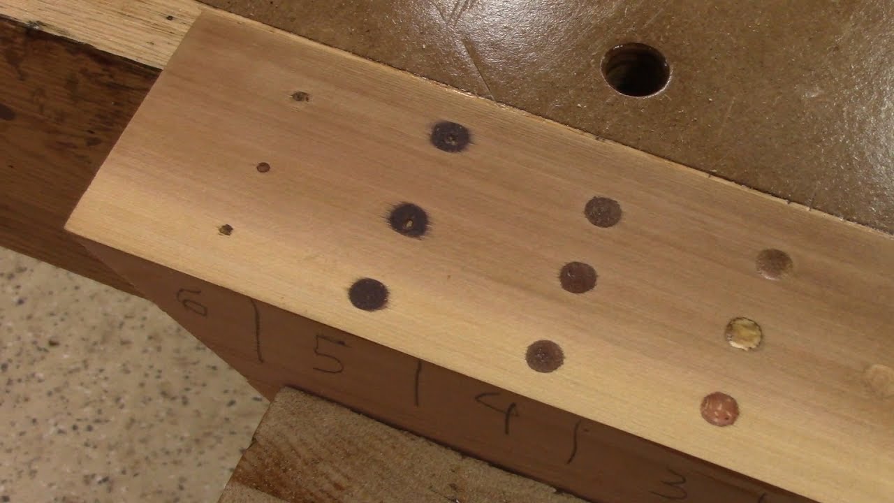 The Woodpecker How I Fill Holes In Wood Youtube