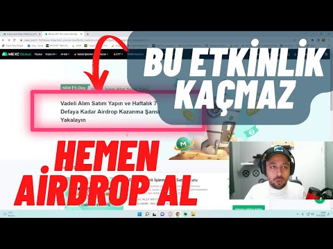 MEXC ÜCRETSİZ KRİPTO PARA AİRDROP ETKİNLİĞİ!