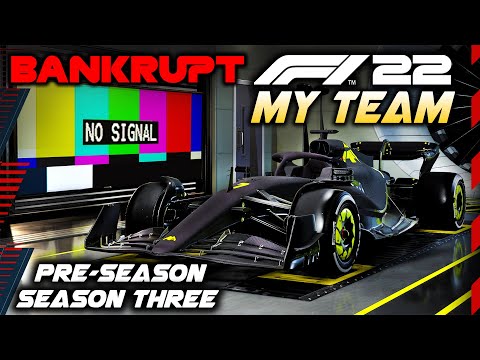 WE'RE BANKRUPT! SHOCK NEW TEAM-MATE & DRIVER TRANSFERS! - F1 22 MY TEAM CAREER: Season 3 Pre-Season