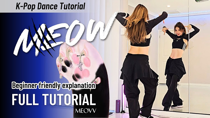 Learn main dancer Sooin's moves in 'Meow' by MEOVV | Step-by-Step Full Tutorial for beginners MIRROR
