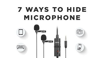 7 Ways to Hide a Lavalier Microphone in your video  @izzyvideo