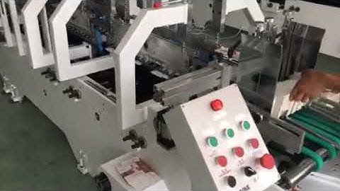 Folder Gluer With Crash Lock Bottom 650/780CA