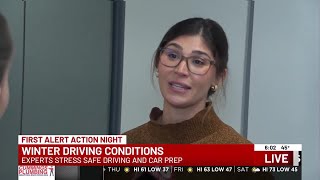 Tips for staying safe while driving in wintry conditions