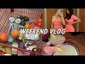 weekend vlog: bachelorette party, sunday reset + prepping for my first week of work | maddie cidlik